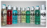 samples of shampoos, body wash and other amenity items